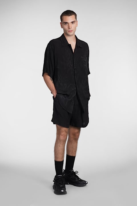 Balenciaga for Men Balenciaga Shirt In Black Silk