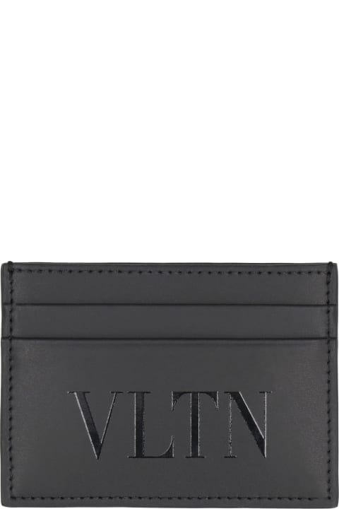 Valentino Garavani Wallets for Men Valentino Garavani Valentino Gravani - Leather Card Holder