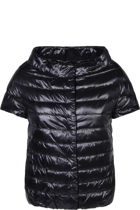 Fashion for Women Herno Herno Margherita Black Cape Jacket
