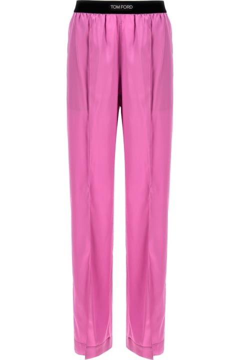 Homeware Tom Ford Logo Elastic Pants
