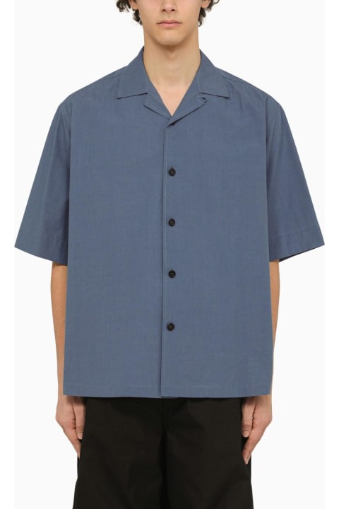 Clothing for Men Jil Sander Short-sleeve Shirt J+ French Blue