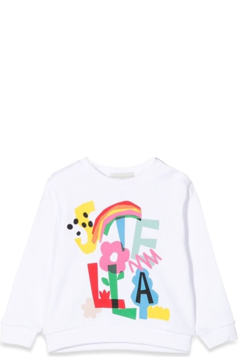 Topwear for Baby Girls Stella McCartney Kids Crewneck Sweatshirt