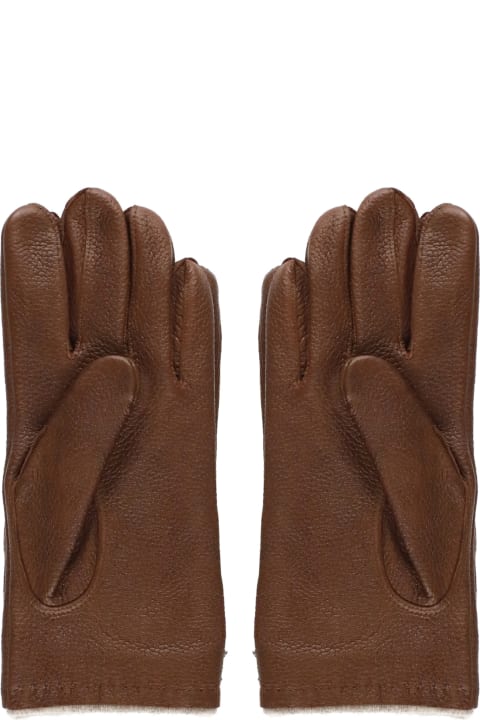 Orciani Gloves for Men Orciani Drummed Gloves