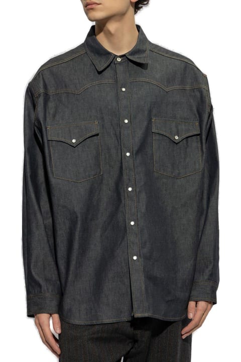 Fashion for Men Maison Margiela Denim Shirt With Pockets