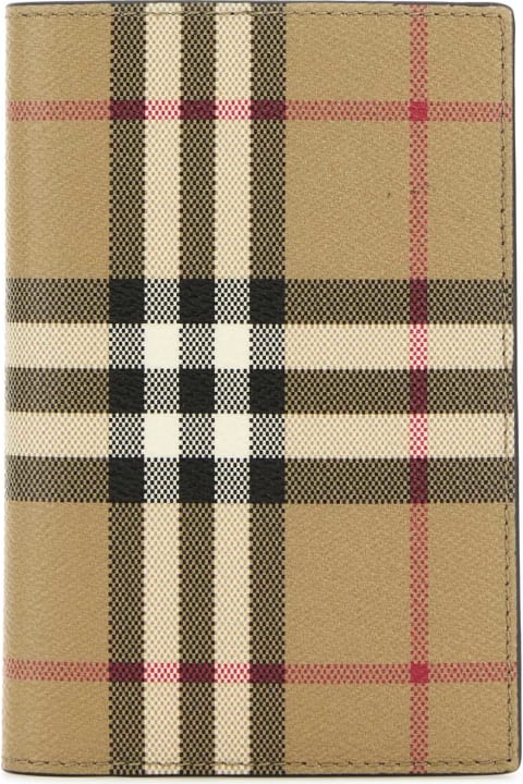 Wallets for Men Burberry Printed Canvas Wallet