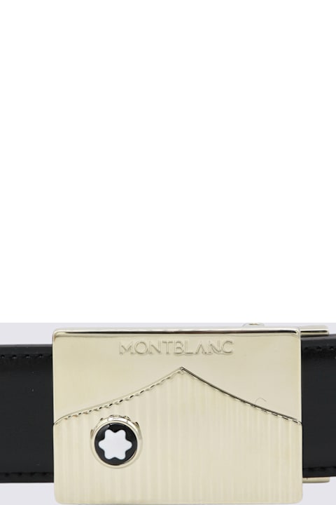 Montblanc for Kids Montblanc Black Leather Belt