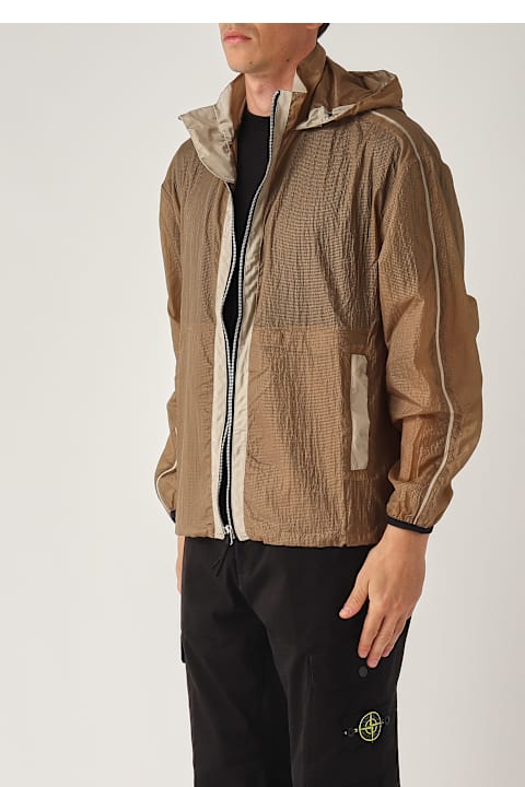Premiata for Kids Premiata Mirror Var 72 In Ripstop Naturale Jacket