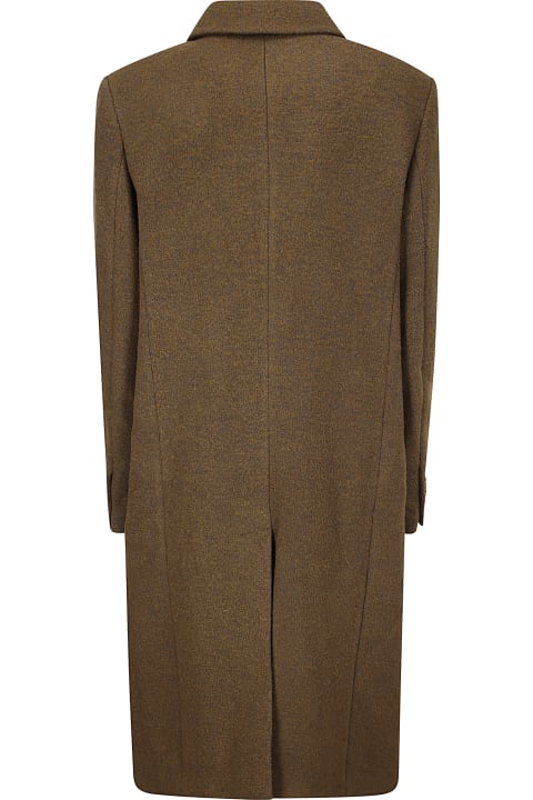 Low Classic Coats & Jackets for Women Low Classic Fluffy Wool Single Mac Coat