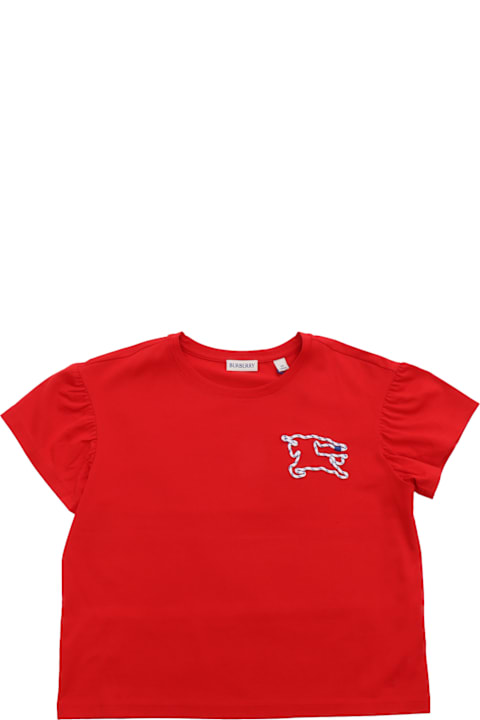 Fashion for Girls Burberry Kid Girl T-shirts