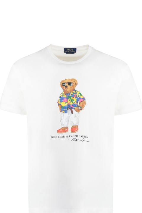 Ralph Lauren Topwear for Men Ralph Lauren Crew-neck Cotton T-shirt