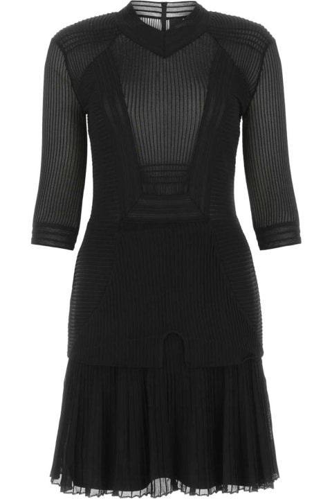 ウィメンズのセール Givenchy Black Stretch Viscose Blend Mini Dress