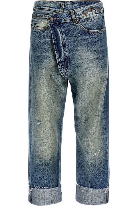 R13 for Men R13 'cross Over' Jeans
