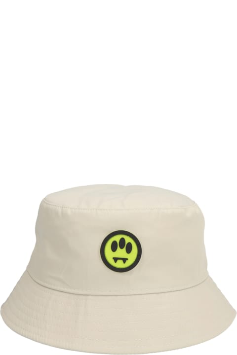 Hats for Men Barrow Logo Patch Bucket Hat