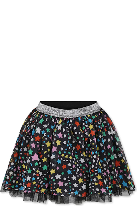 Homeware Stella McCartney Kids Black Skirt For Girl With Stars