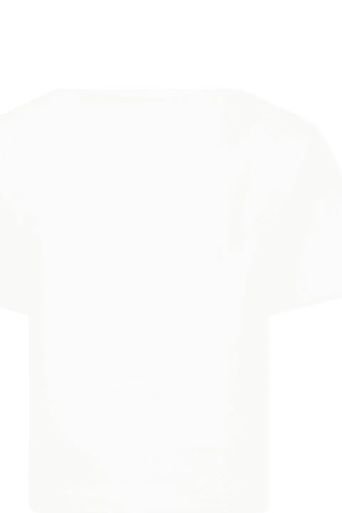 Homeware Marc Jacobs White T-shirt For Boy With Logo