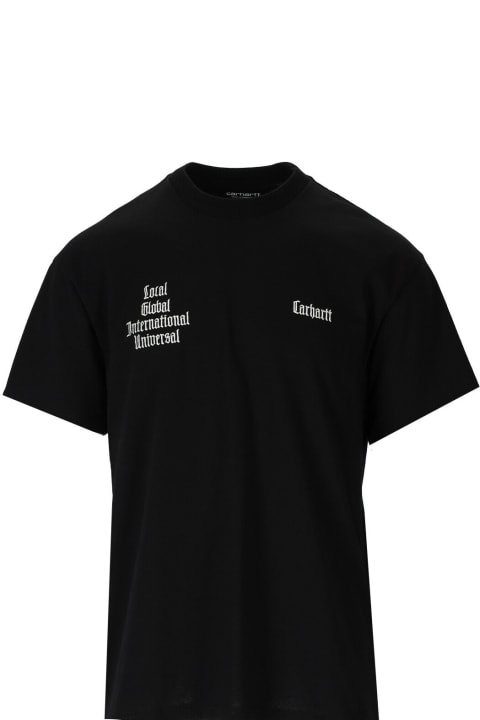 Wip Letterman Black T-shirt