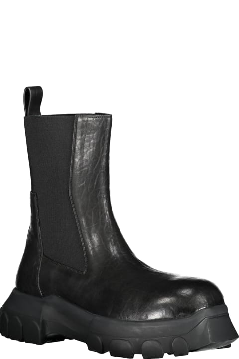 Rick Owens for Men Rick Owens Leather Chelsea Boots