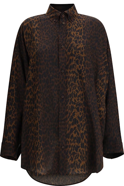 Sale for Women Balenciaga Leopard Shirt