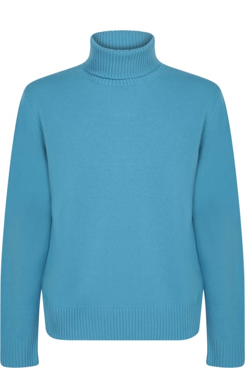 Herno Sweaters for Men Herno Resort Light Blue Pullover
