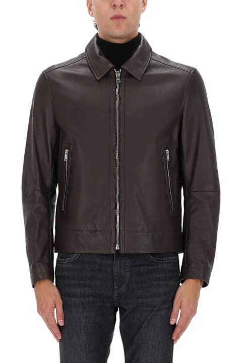 Hugo Boss for Kids Hugo Boss Leather Jacket