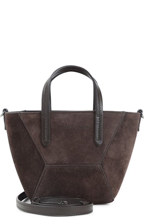 Brunello Cucinelli for Kids Brunello Cucinelli Duo Mini Bag