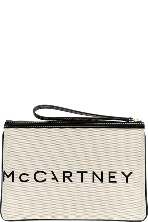 Stella McCartney Clutches for Women Stella McCartney Logo Clutch Bag