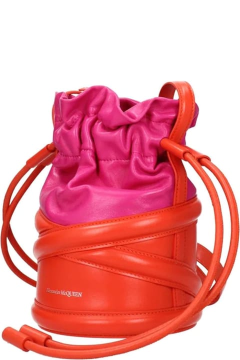 Alexander McQueen for Women Alexander McQueen Curved Bucket Shoulder Bag