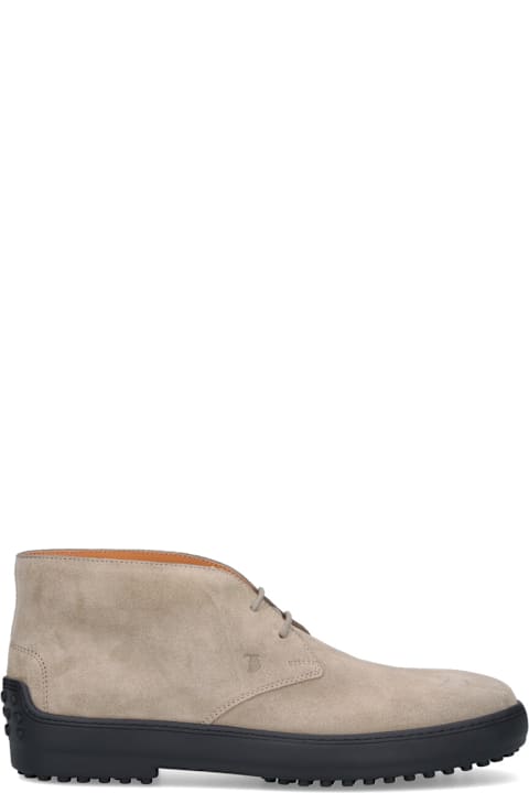 Homeware Tod's Winter Gommino Suede Ankle Boots