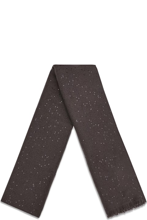Scarves & Wraps for Women Brunello Cucinelli Sequins Scarf