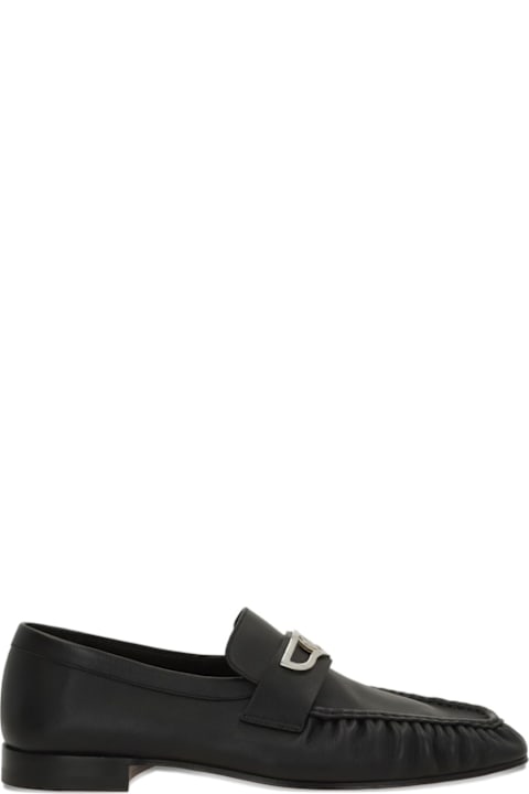 Christian Louboutin for Kids Christian Louboutin Leather Loafers