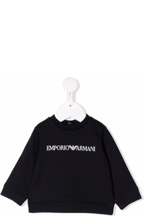 Emporio Armani Sweaters & Sweatshirts for Baby Boys Emporio Armani Emporio Armani Sweaters Blue