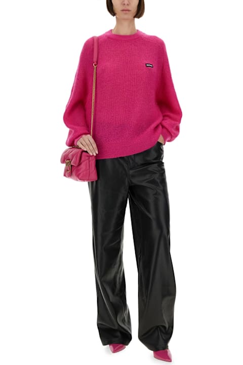Rotate by Birger Christensen Sweaters for Women Rotate by Birger Christensen Jersey With Logo