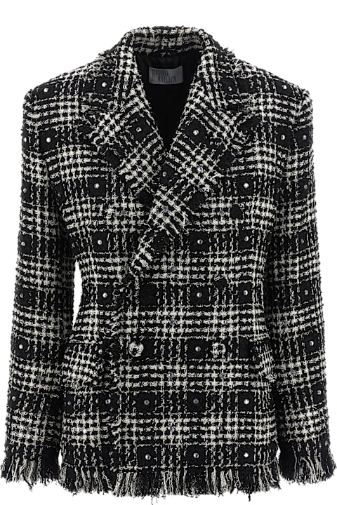 Giuseppe di Morabito for Men Giuseppe di Morabito Tweed And Rhinestone Blazer