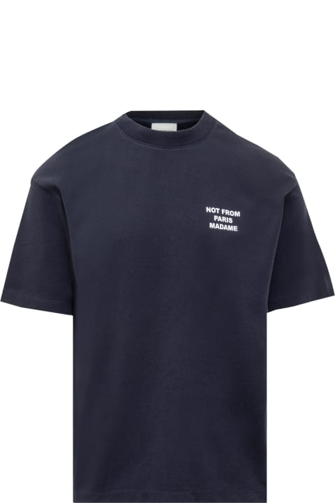 أدوات منزلية Drôle de Monsieur Le Slogan T-shirt