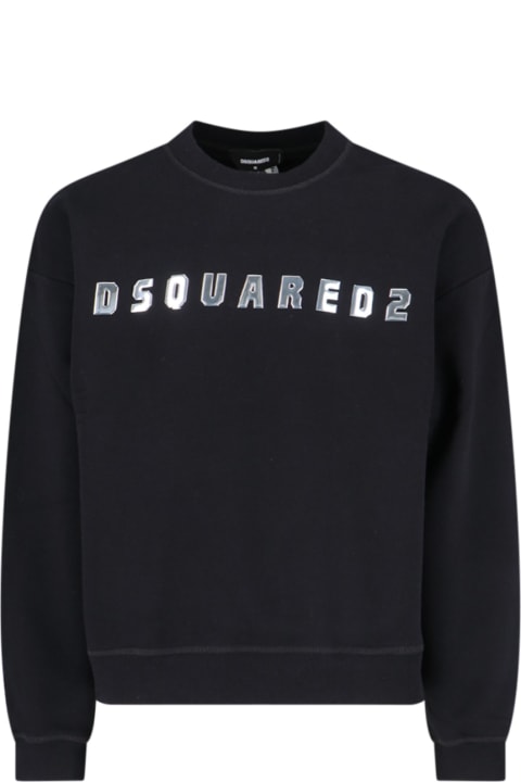 Dsquared2 Fleeces & Tracksuits for Men Dsquared2 Logo Crewneck Sweatshirt