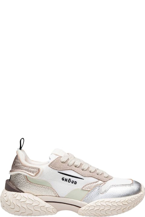 Fashion for Women GHOUD Sneakers Tyre In Mesch Color White And Platinum