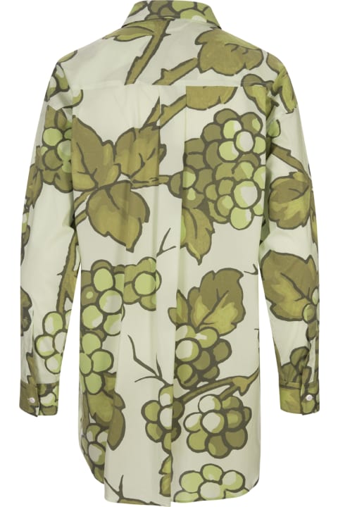 Etro Topwear for Women Etro Shirt With Green Barries Print