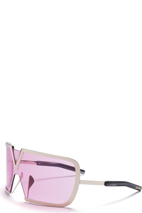 Romask - Romask - White Gold / Crystal Black Sunglasses