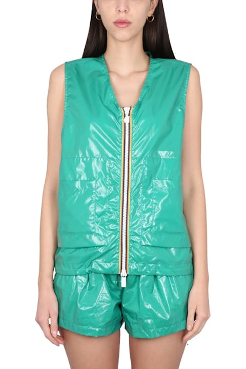 K-Way لـ Men K-Way Barnel Vest.