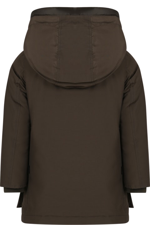 Homeware Woolrich Green Arctic Parka For Boy