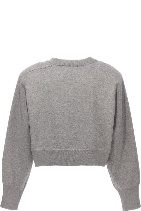 ウィメンズ新着アイテム Rotate by Birger Christensen 'firm Knit Cropped' Sweater