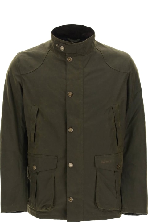 Barbour Coats & Jackets for Men Barbour Leaaward Wax Jacket