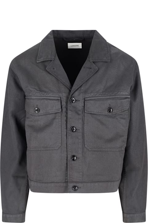 Lemaire Clothing for Men Lemaire "trucker" Denim Work Jacket