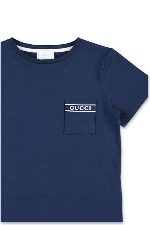 Homeware Gucci Gucci Kid's Cotton Pocket T-shirt