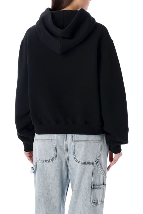 T by Alexander Wang Fleeces & Tracksuits for Women T by Alexander Wang Puff Logo Hoodie