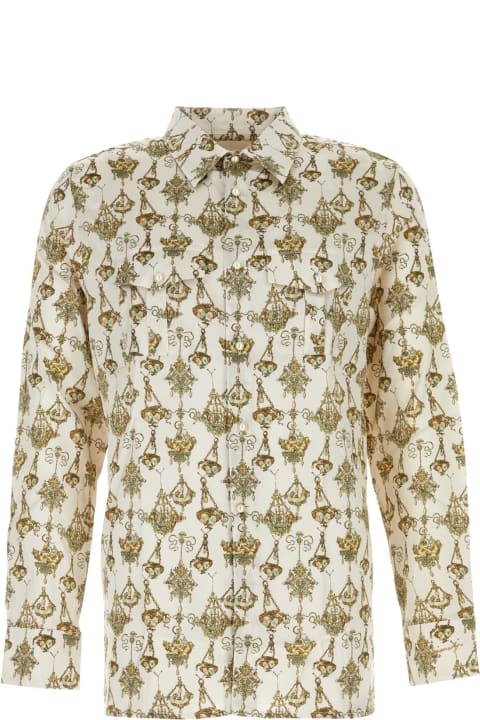 Givenchy for Men Givenchy Printed Stretch Silk Shirt