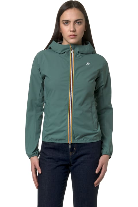 K-Way Coats & Jackets for Women K-Way Lily Eco Stretch Dot