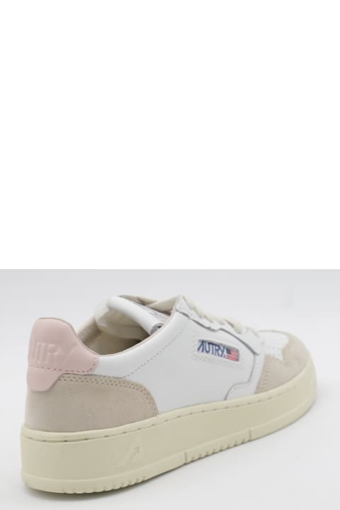 Autry White Leather Medalist Sneakers