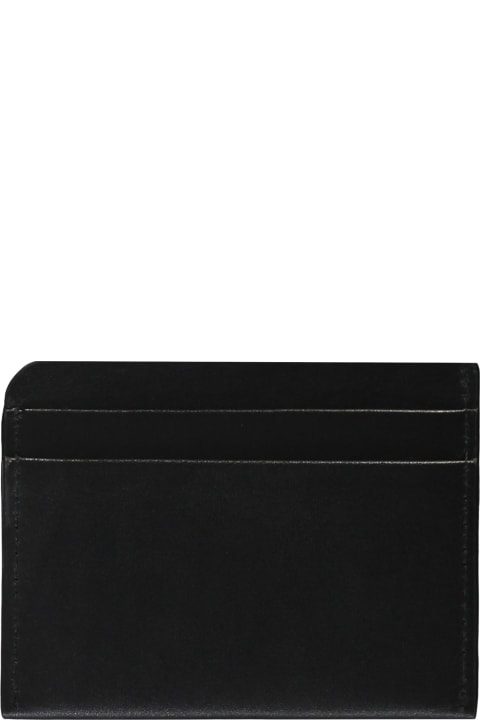 Accessories for Men Dries Van Noten Logo Detail Leather Card Holder
