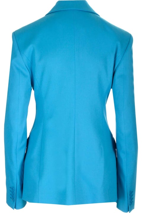 The Attico Coats & Jackets for Women The Attico Single-breasted 'blue' Jacket